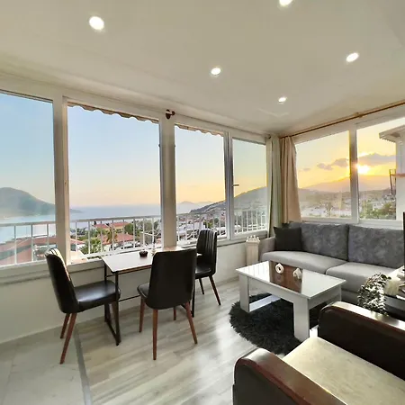 Rooftop With Sea View In Kalkan Center * Kas