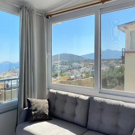 Rooftop With Sea View In Kalkan Center *