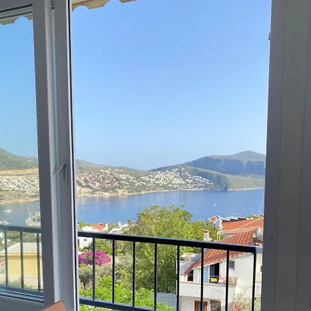 Apartment Rooftop With Sea View In Kalkan Center