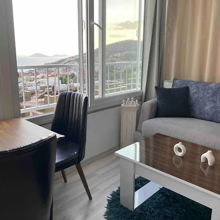 Rooftop With Sea View In Kalkan Center Kas