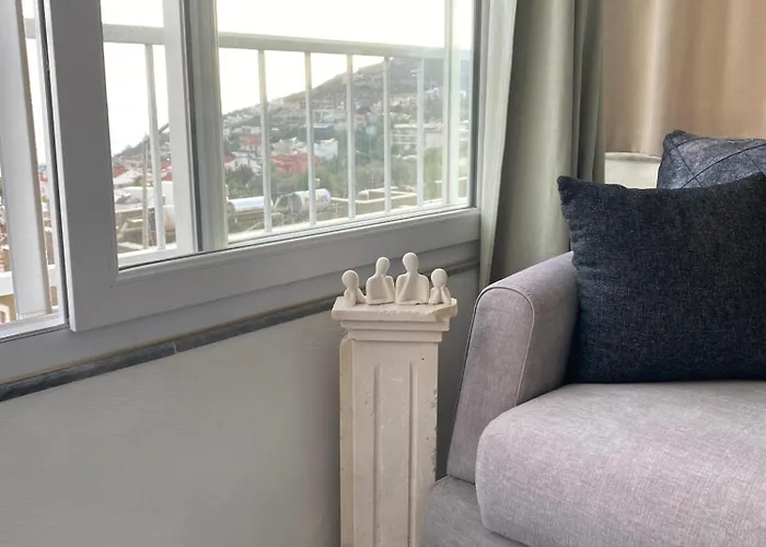 Rooftop With Sea View In Kalkan Center Daire