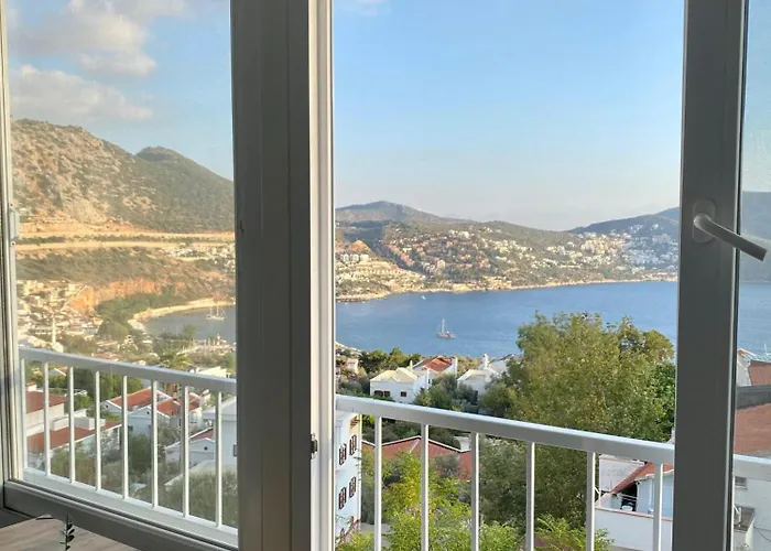 Daire Rooftop With Sea View In Kalkan Center *