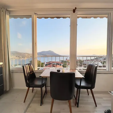 Apartment Rooftop With Sea View In Kalkan Center Kaş