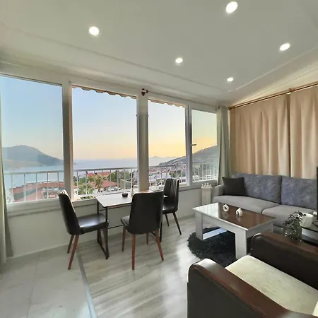 Rooftop With Sea View In Kalkan Center * Kaş